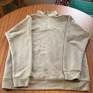Men's half zip pullover
